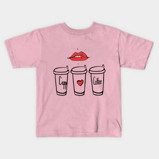 Coffee Lovers Club Kids T-Shirt